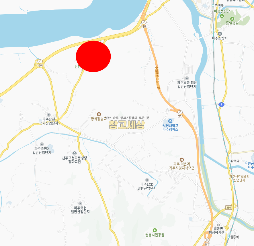 경기 파주시 문산읍 내포리 59평(196㎡)제1종근생/2차선도로접/단독마당/대형차량 진입가능//낙하IC근접 월세 매물번호 11243 사진 5