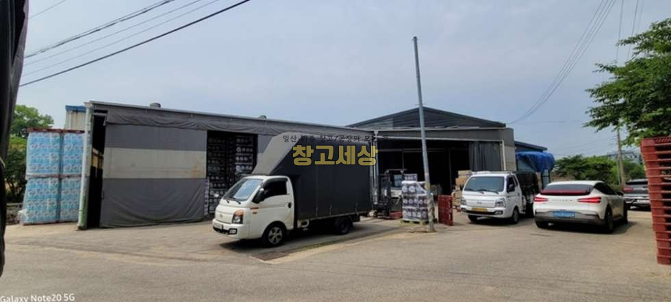 경기 파주시 동패동 60평(198㎡) / 2종제조 /단독마당/ 가설천막/내부사무실/ 내부화장실/ 츄레라OK 월세 매물번호 11940 사진 1