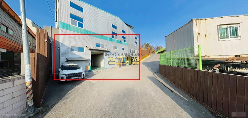 경기 고양일산동구 식사동 392평(1296㎡) / 공장 /전면단독마당/ 내부화장실/ 내부사무실/츄레라OK 월세 매물번호 11962 사진 2